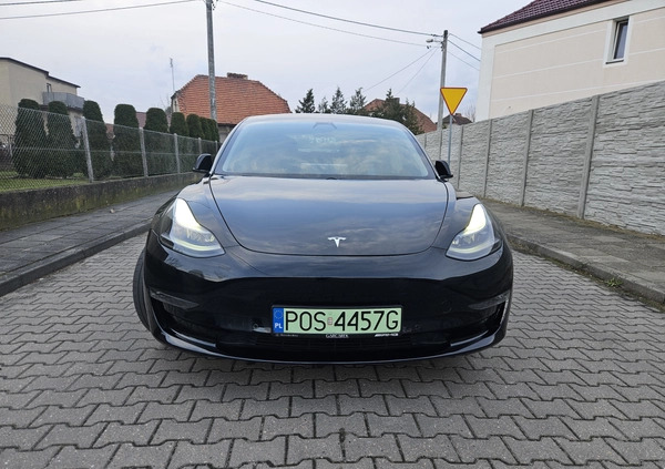 Tesla Model 3 cena 145700 przebieg: 44000, rok produkcji 2021 z Wrocław małe 562